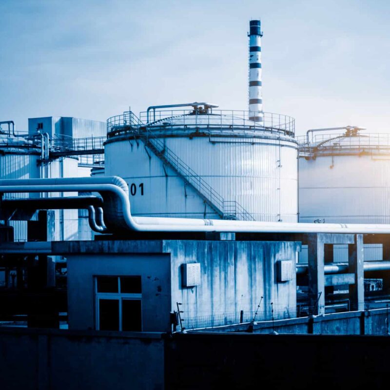 storage tanks and pipelines